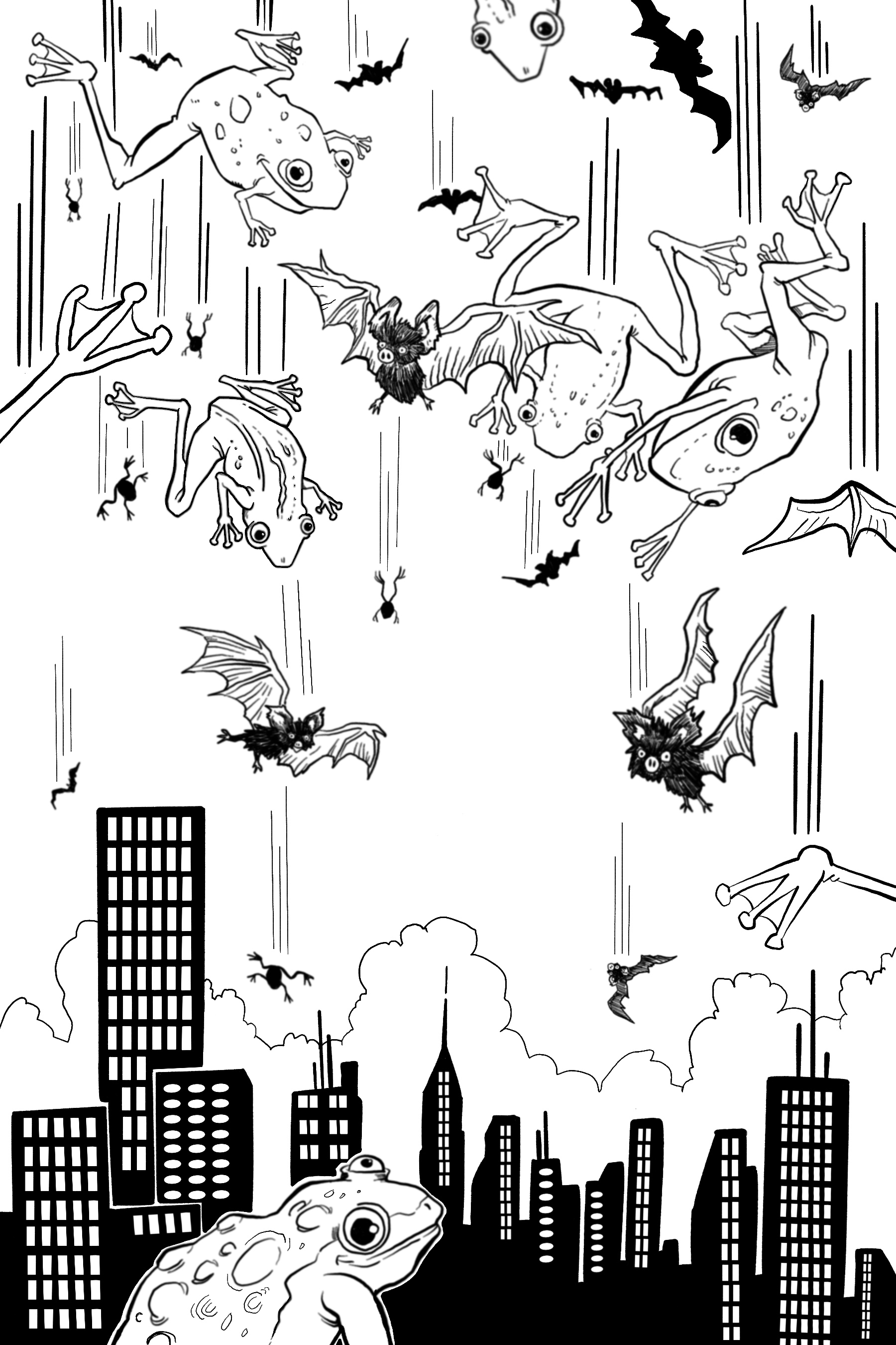 Praise for new poetry book, It’s Raining Bats and&nbsp;Frogs